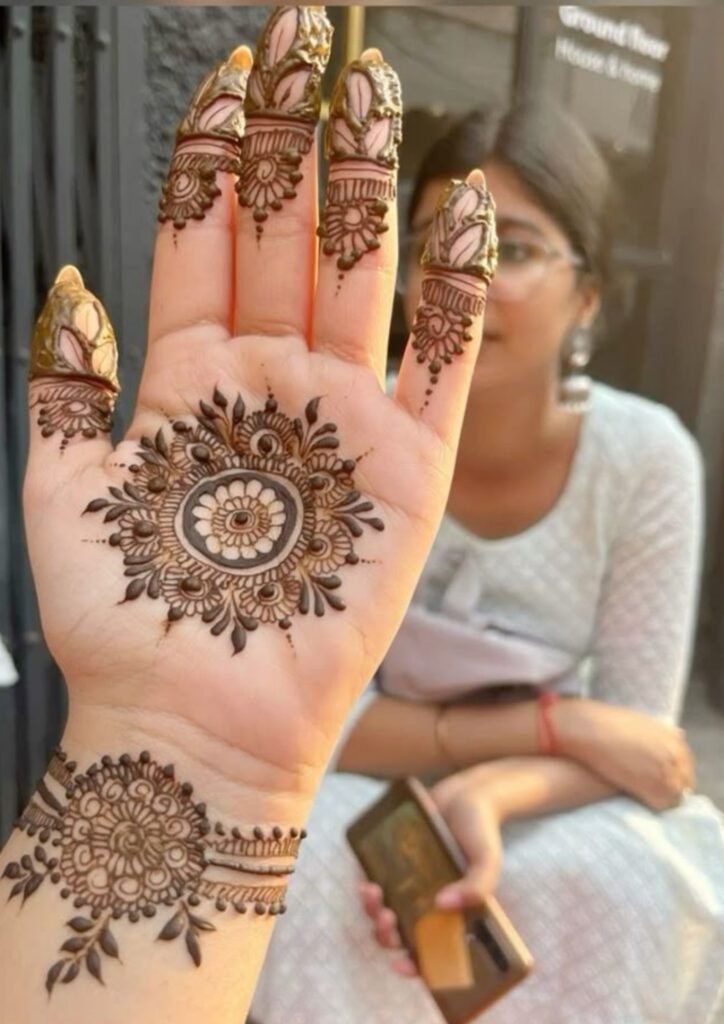 Easy Mehndi Design