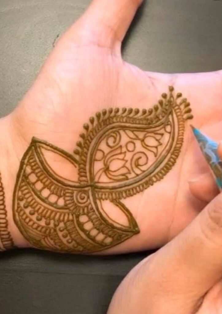 mehndi design front hand