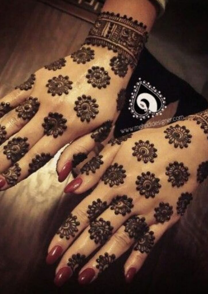 Simple Mehndi Designs for Kids