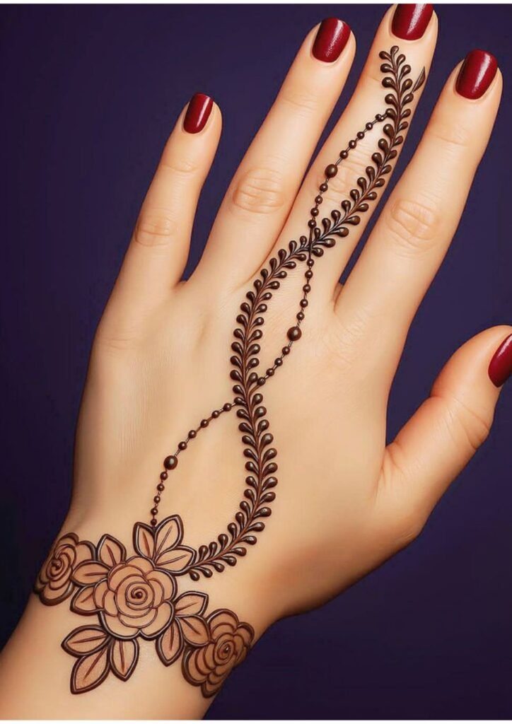 Modern Full Hand Mehndi Designs
