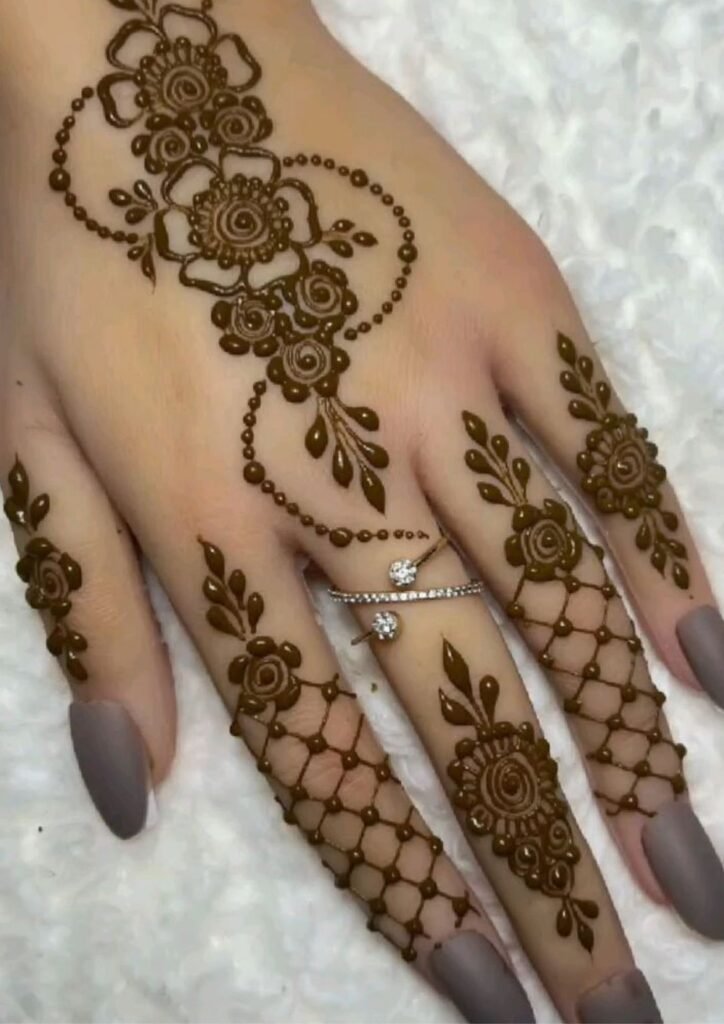 Modern Full Hand Mehndi Designs