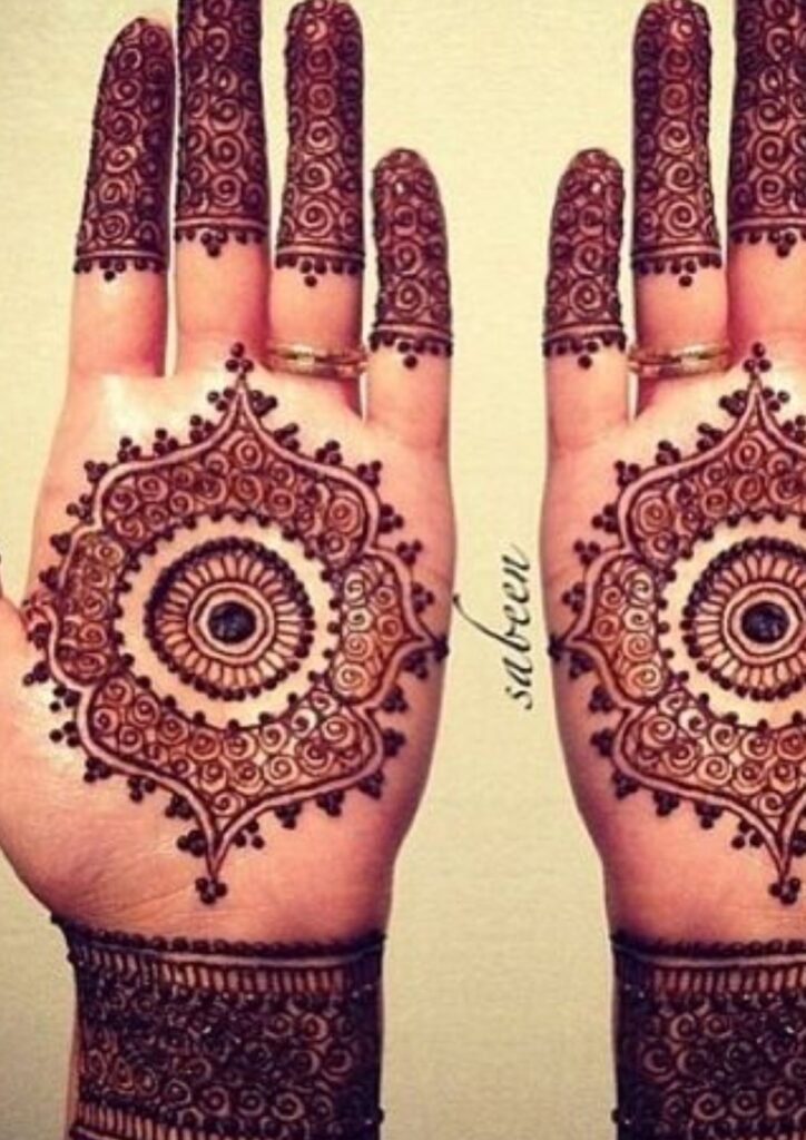 Simple Mehndi Designs for Kids