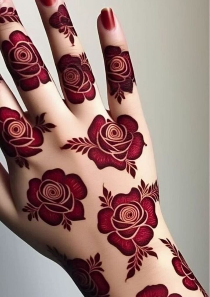 Simple Mehndi Designs for Kids