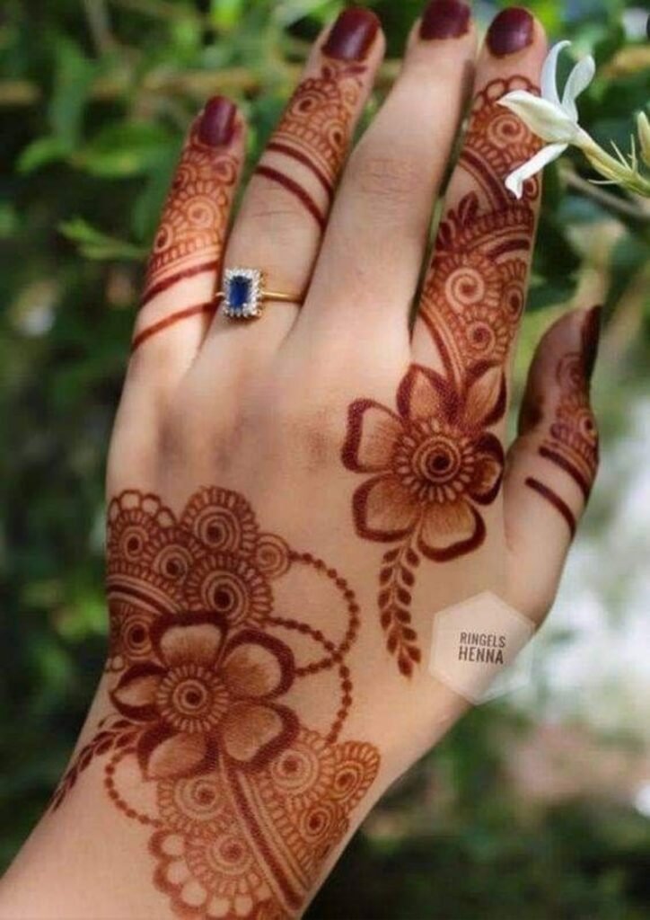 Modern Full Hand Mehndi Designs