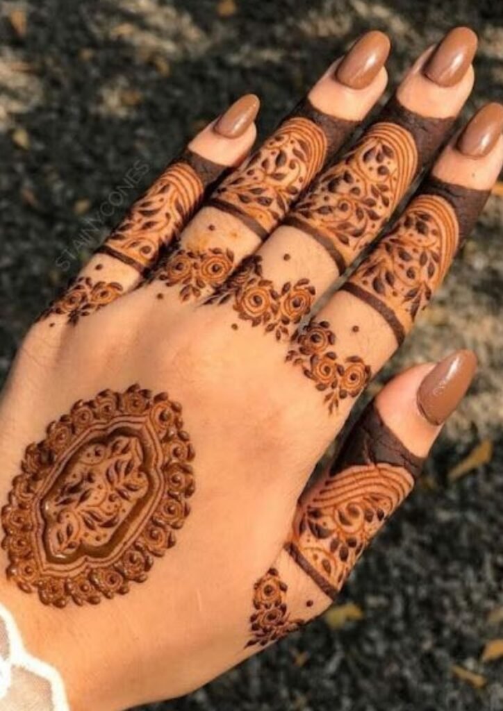 mehndi design easy
