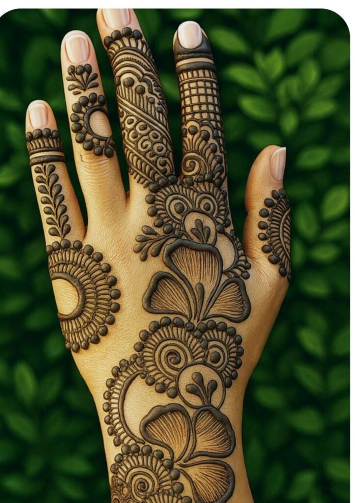Stylish Simple Mehndi Design