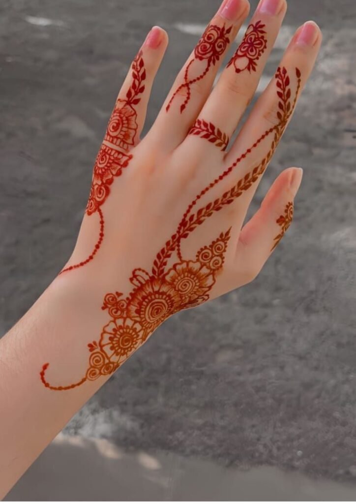 Modern Full Hand Mehndi Designs