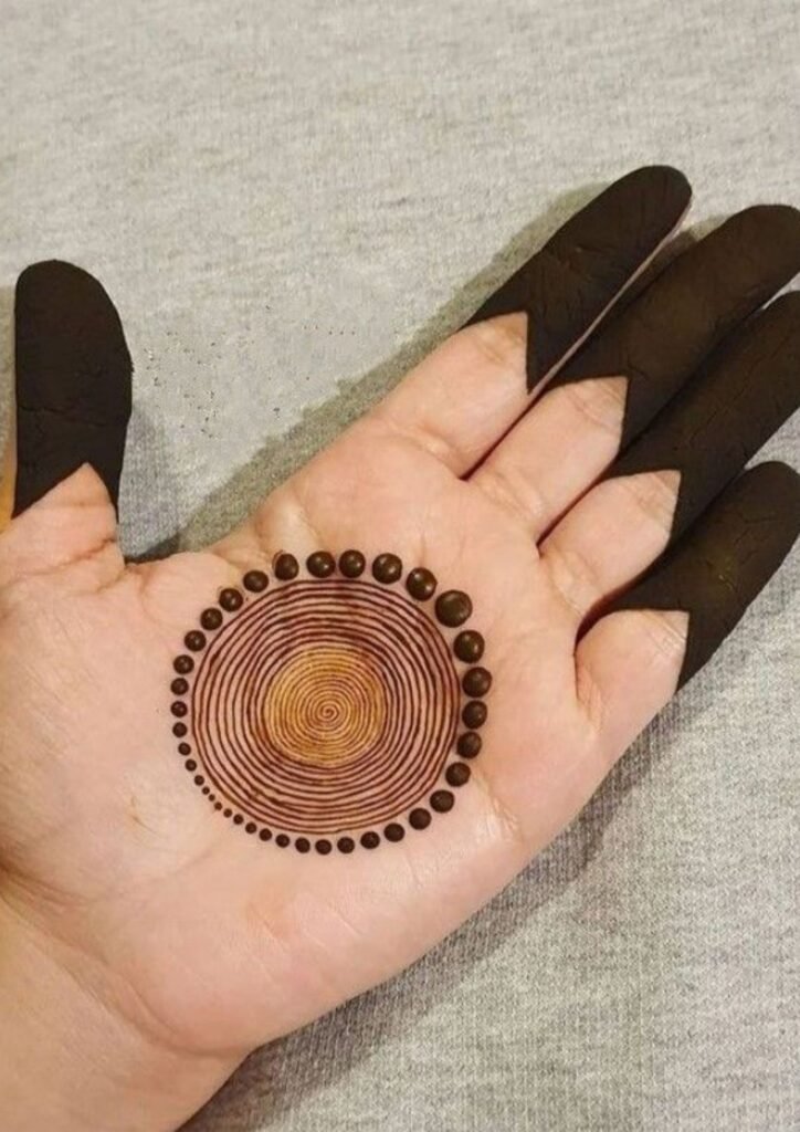 Finger Mehndi Design