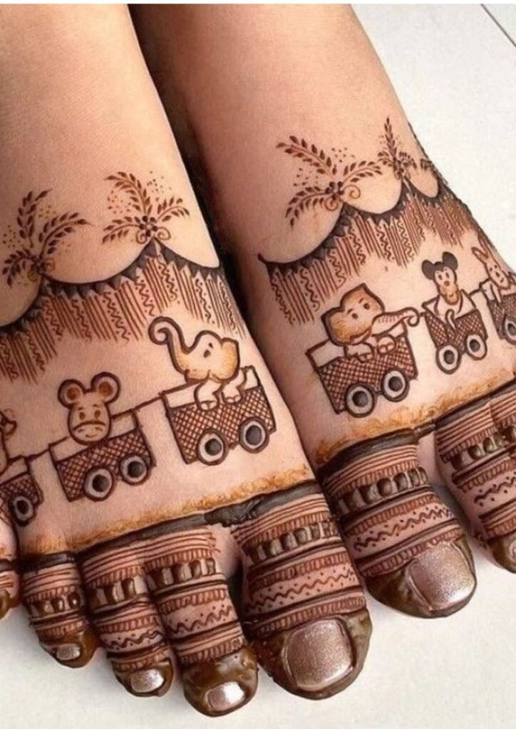 mehndi design front hand