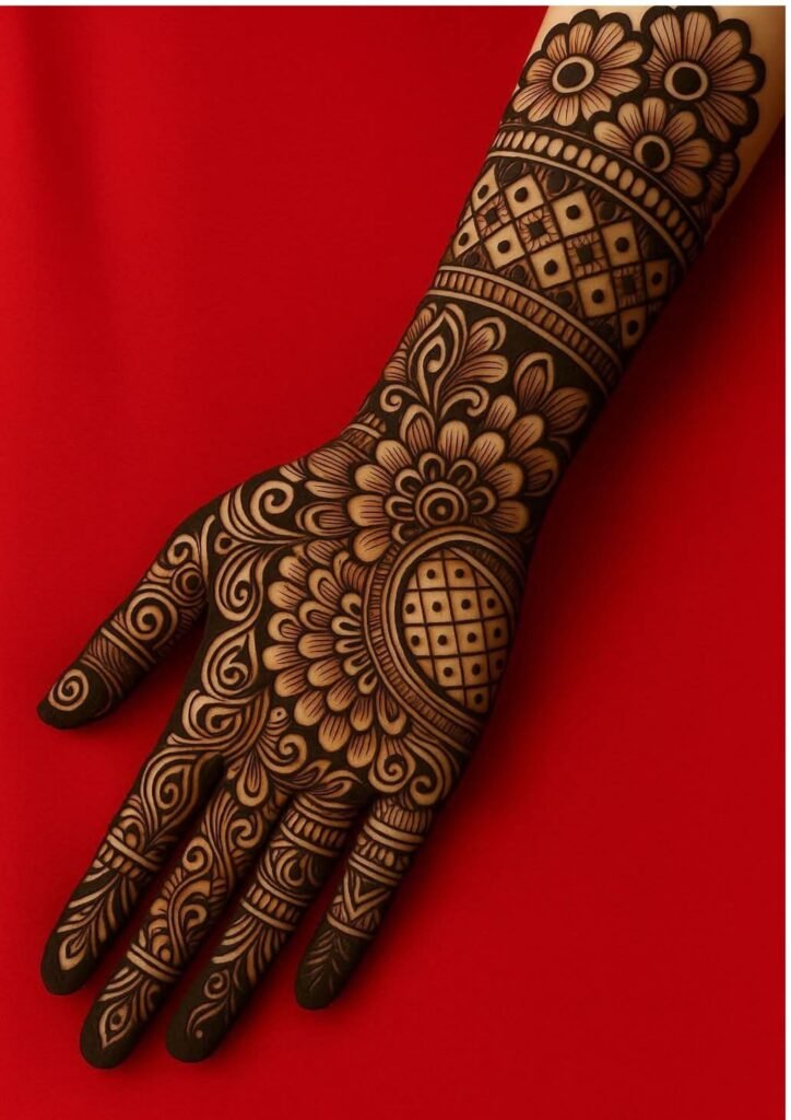 Stylish Simple Mehndi Design
