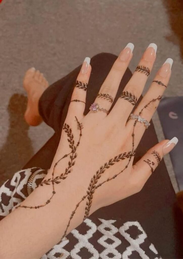 Modern Full Hand Mehndi Designs
