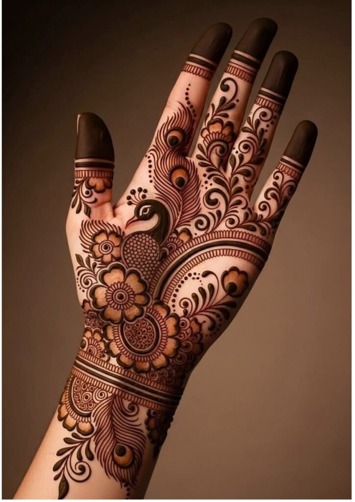 Stylish Simple Mehndi Design
