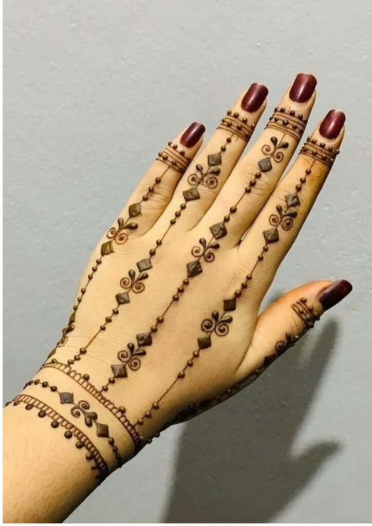 Modern Full Hand Mehndi Designs