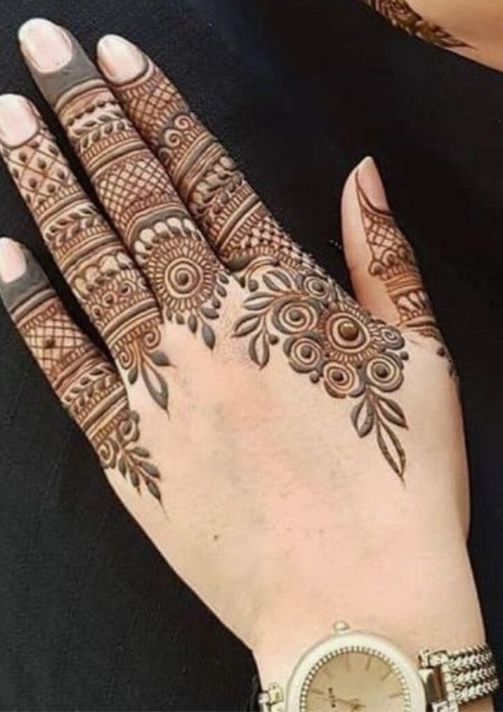 Finger Mehndi Design