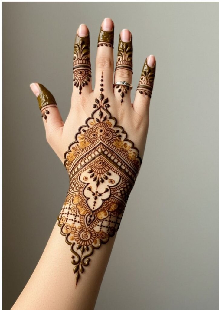 Stylish Simple Mehndi Design