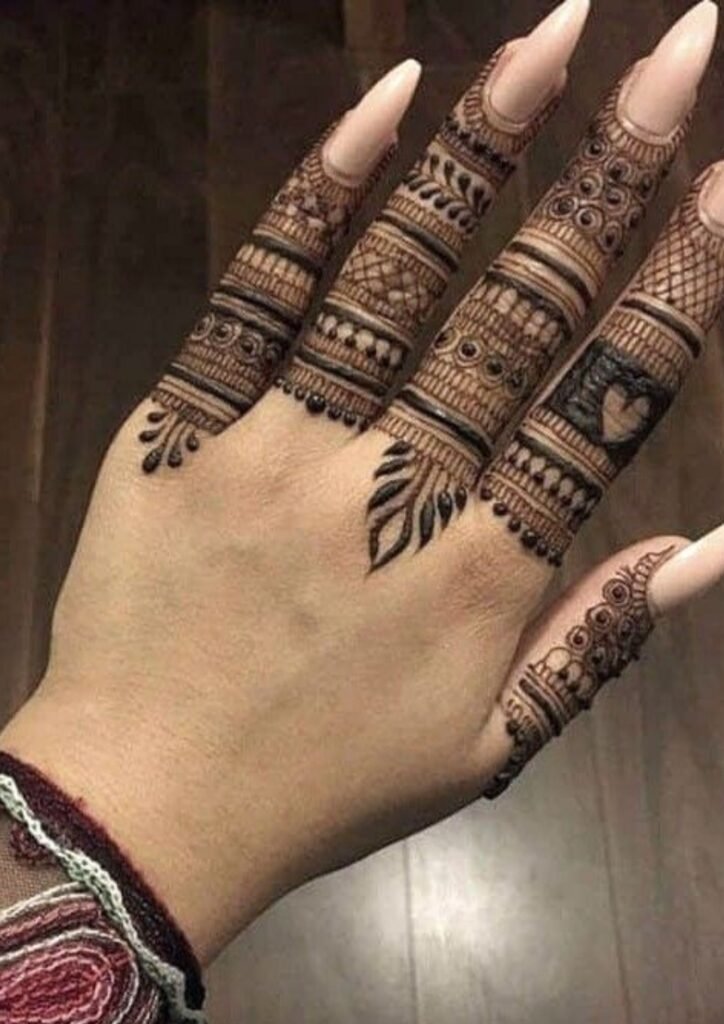 Finger Mehndi Design