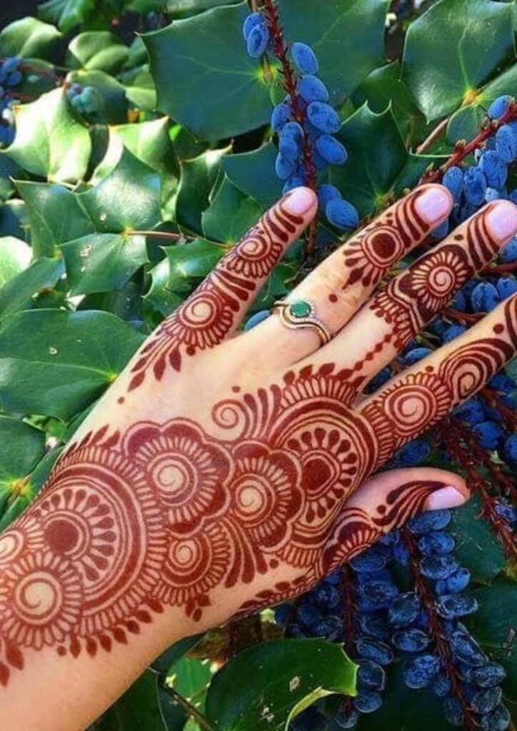 Simple Mehndi Designs for Kids