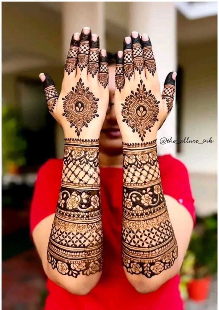 Stylish Simple Mehndi Design