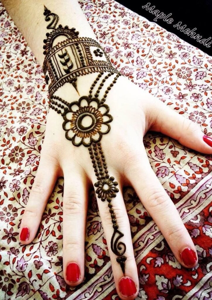 Simple Mehndi Designs for Kids