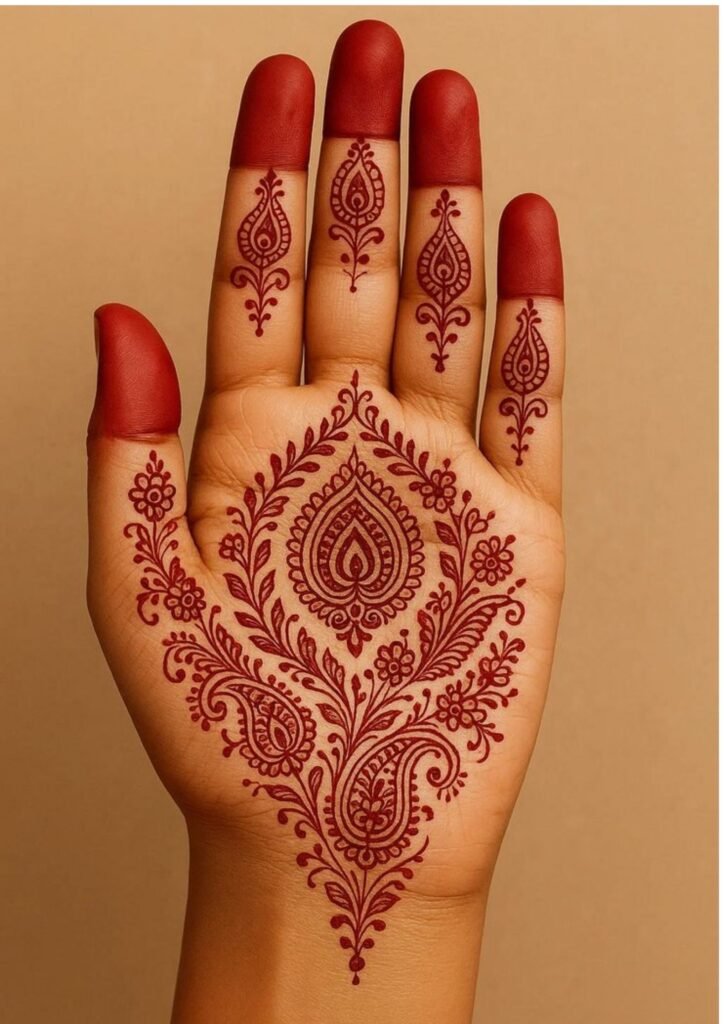 Modern Full Hand Mehndi Designs