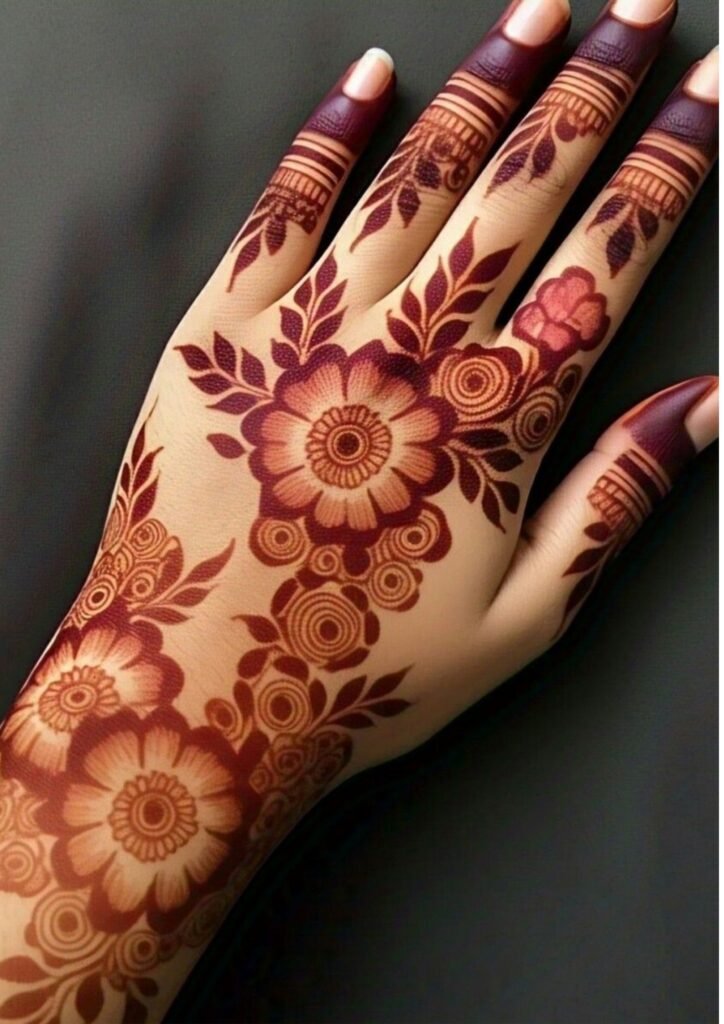 Modern Full Hand Mehndi Designs