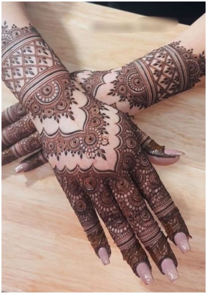 Stylish Simple Mehndi Design