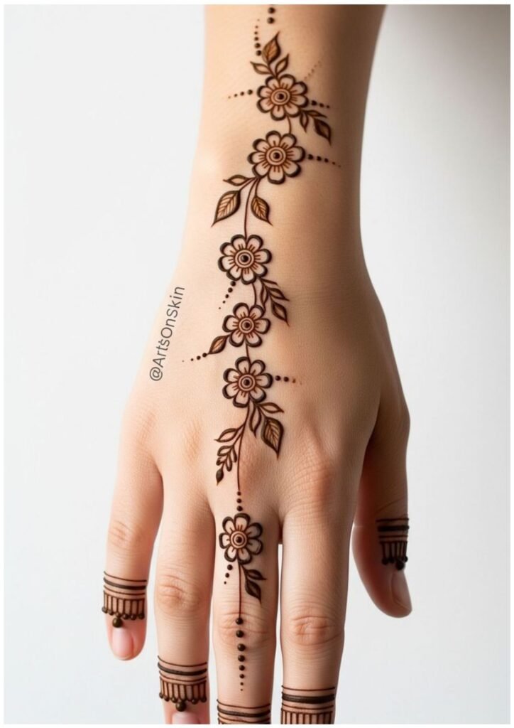 Modern Full Hand Mehndi Designs