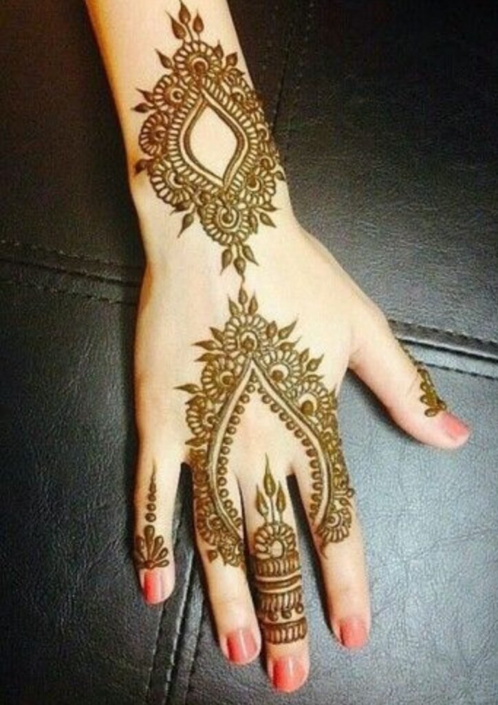 Simple Mehndi Designs for Kids