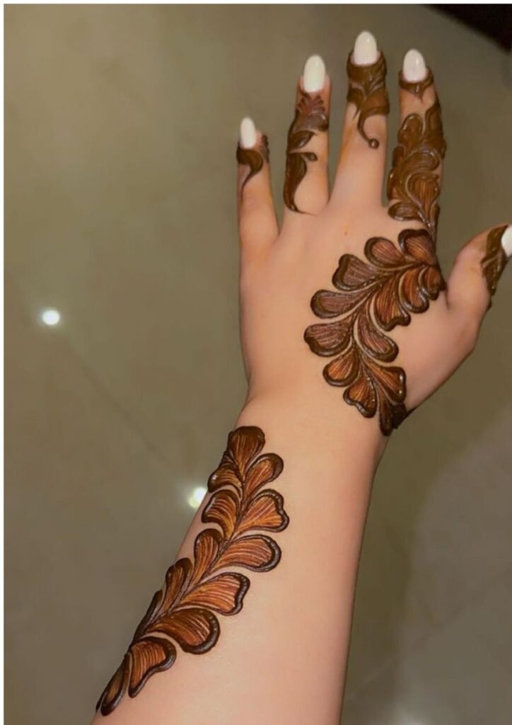 Modern Full Hand Mehndi Designs