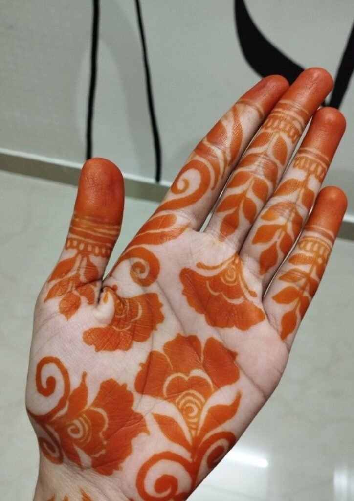 Finger Mehndi Design