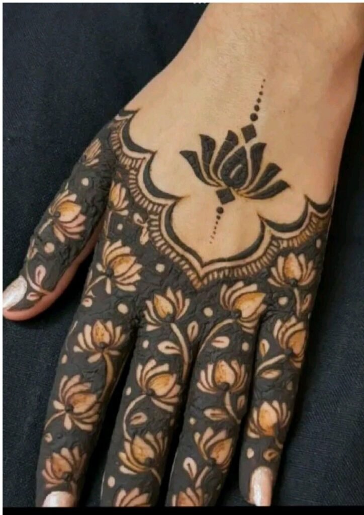 Henna Tattoo Mehndi Design