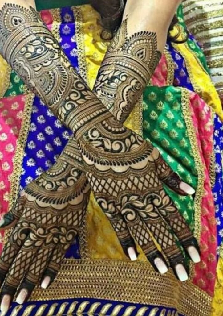 Mehndi Design Back Hand 