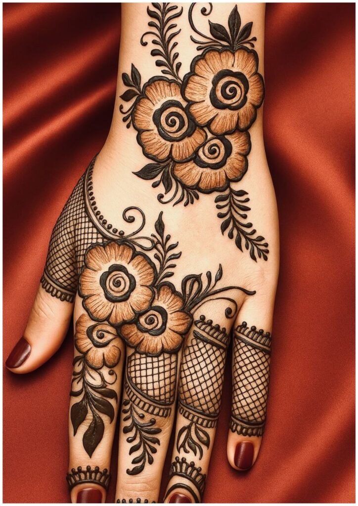 Modern Full Hand Mehndi Designs