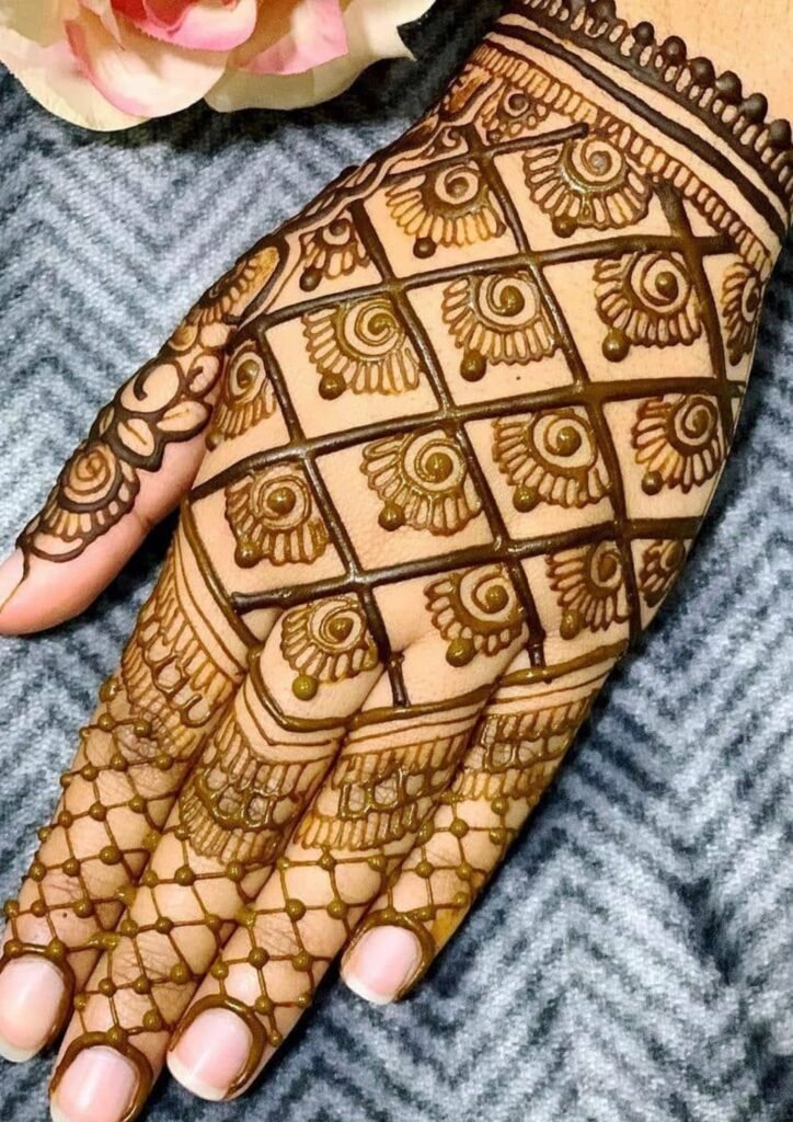Mehndi Design Back Hand 