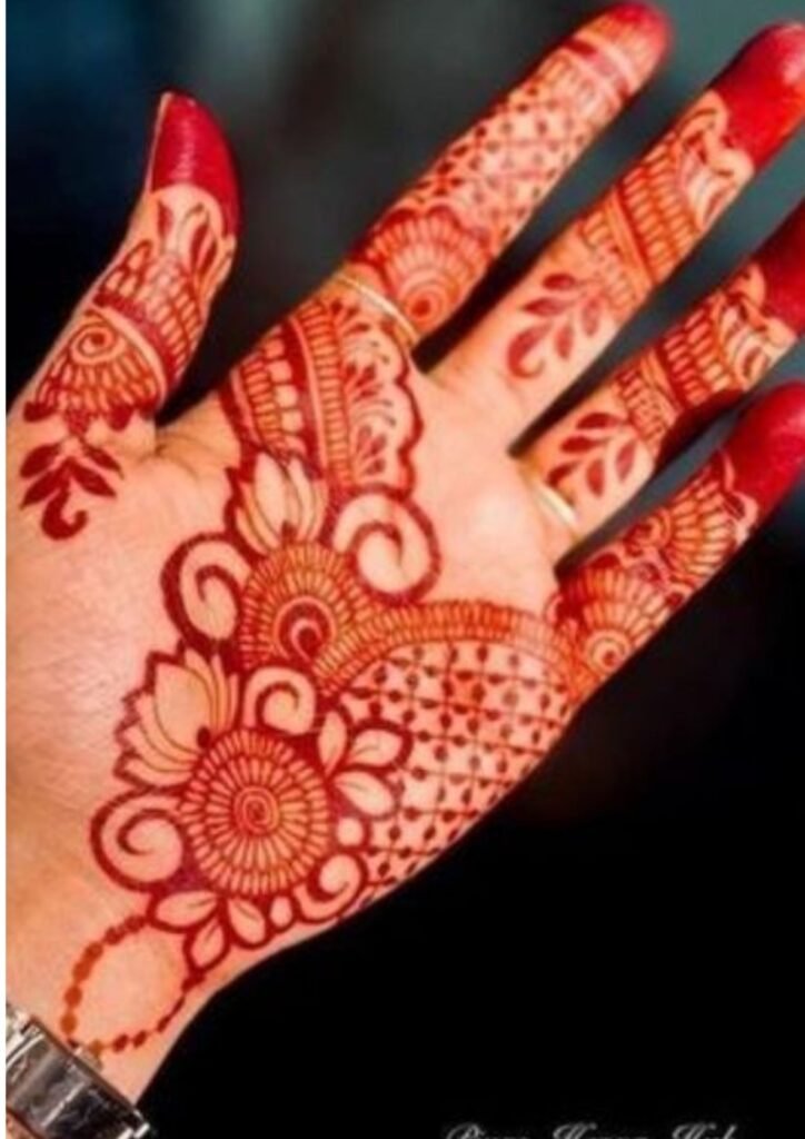 Modern Full Hand Mehndi Designs