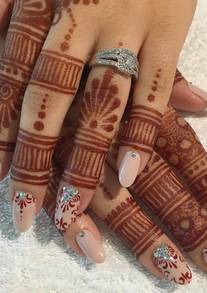 Finger Mehndi Design