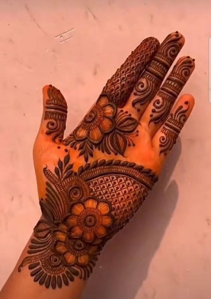 Modern Full Hand Mehndi Designs