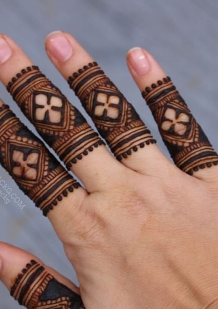 Finger Mehndi Design
